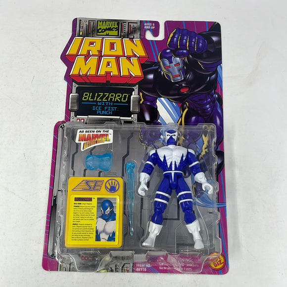 Marvel ToyBiz Iron Man Action Figure Blizzard 1995