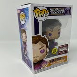 Funko Pop! Marvel Guardians Of The Galaxy Star-Lord With Power Stone GITD Marvel Collector Corps Exclusive 611