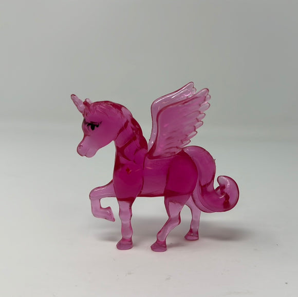 Greenbrier International Transluscent Pink Pegasus Horse 2.5