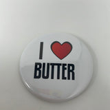 Vintage I Heart Butter Pin