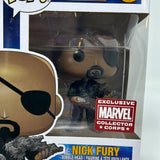Funko Pop! Marvel Avengers Infinity War Nick Fury Marvel Collector Corps Exclusive 694