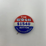 Vintage WDON $1540 Contest Promo Button Marylane Radio Station Badge Pinback Q8