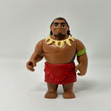 Disney Moana Chief Tui Figure Toy Hasbro 2016 Father Dad 3” Cake Topper