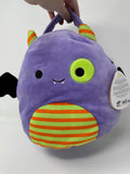 12" Squishmallows BLAZE THE MONSTER BAT Halloween Treat Pail Plush Bag