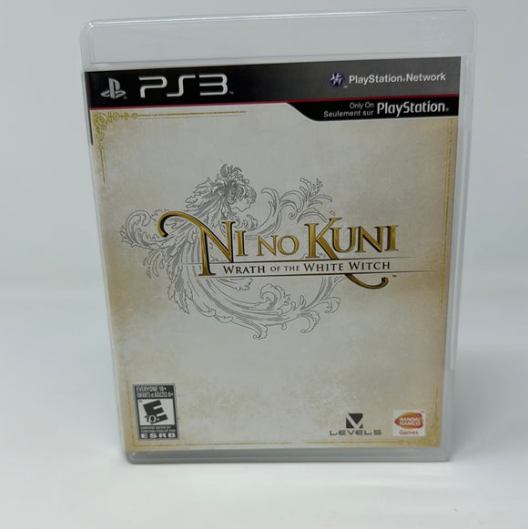 PS3 Ni No Kuni Wrath of the White Witch