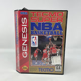 Genesis Tecmo Super NBA Basketball CIB