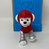 Paw Patrol Rescue Knights Marshall Mini Figure 1.75" with Plastic Castle