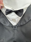 Build a Bear TUXEDO Shirt, Pants, Shoes and Roses Black Outfit Wedding Groom Suit