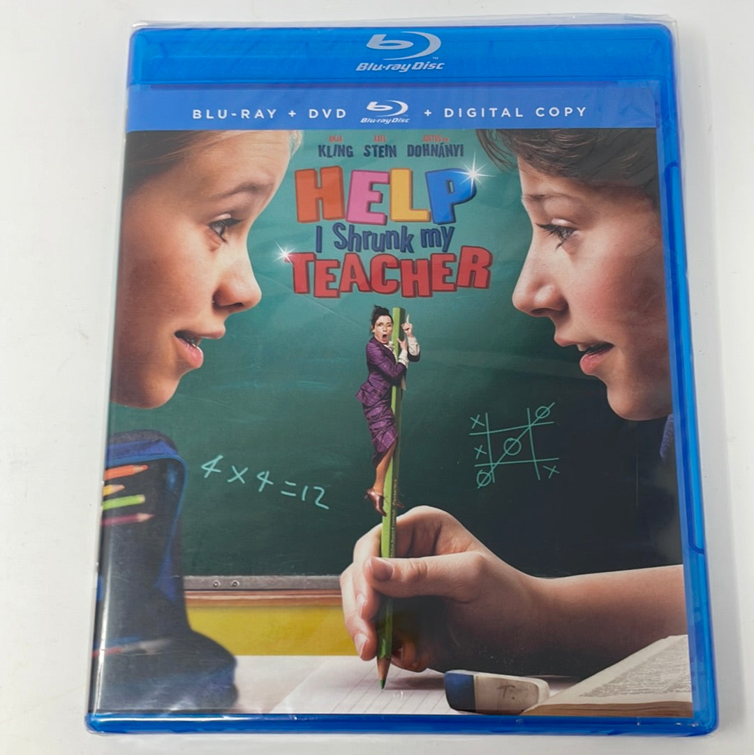 Blu-Ray + DVD + Digital Cody Help I Shrunk My Teacher Brand New