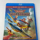 Blu-Ray Disc + DVD + Digital HD Disney Planes Fire & Rescue Brand New