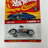 Hot Wheels Classics Series 2 - 3-Window '34 - 1:64 Diecast Car