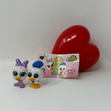 Disney Doorables Valentines Heart Donald Duck & Daisy Duck Series 4