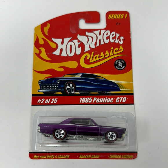 Hot Wheels Classics Series 1 #2/25 1965 Pontiac GTO - Spectraflame Purple