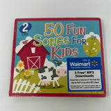 CD 50 Fun Songs For Kids 2 CDS Walmart Exclusive Sealed