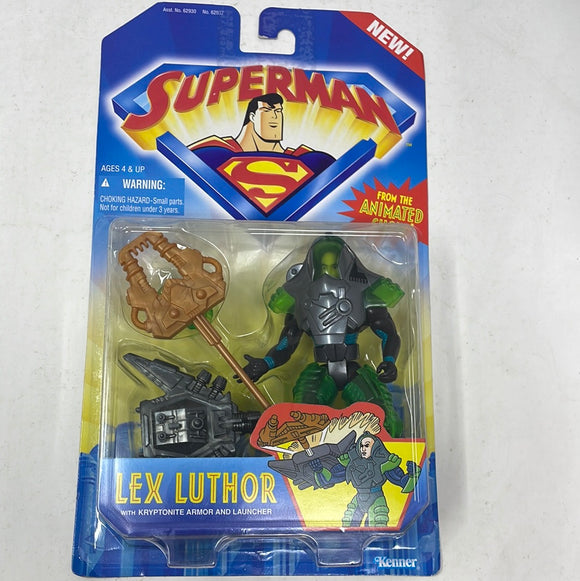 Superman Animated Series Kenner Action Figure Lex Luthor 1996