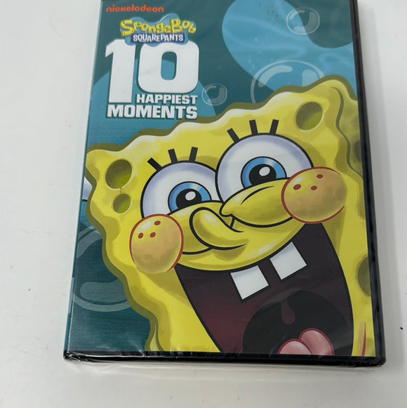 DVD Nickelodeon SpongeBob SquarePants 10 Happiest Moments Sealed