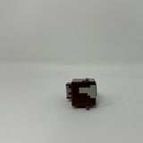 Mattel - Minecraft Mob Head Boxed Mini Figures - COW (1 inch)
