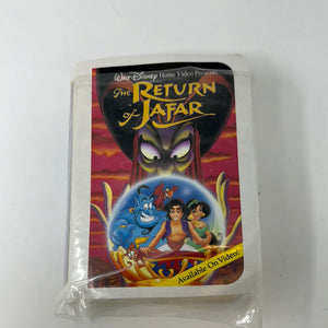The Return of Jafar ALADDIN Disney Mini VHS Style McDonalds Happy Meal Toy