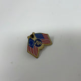 Vintage US Flag Lapel/Tac Pin 1776-1976 - Show your Pride!