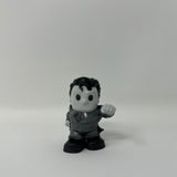Ooshies DC BLACK AND WHITE SUPERMAN Mini Figure Mint OOP
