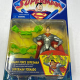 Superman Animated Series Kenner Action Figure Tornado Force Superman 1998