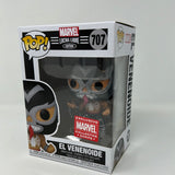 Funko Pop! Marvel Lucha Libre Edition El Venenoide Marvel Collector Corps Exclusive 707