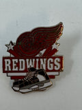 Detroit Red Wings Hockey NHL Skates Lapel Pin Brooch