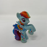 My Little Pony MLP Mini Pony Rainbow Dash With Rainbow Lightning Bolts