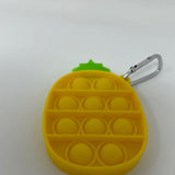 Pop It Pineapple Keychain Fidget Toy