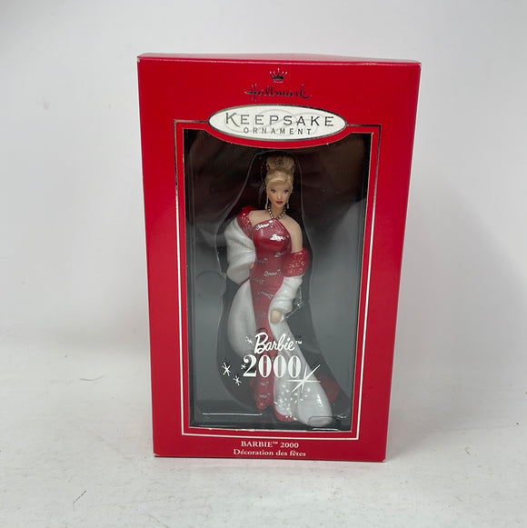 Hallmark Keepsake Ornament Barbie 2000 Millennium