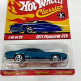Hot Wheels Classic Series 1 1971 Plymouth GTX 10/25 Blue