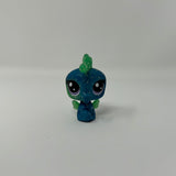 Littlest Pet Shop Seahorse Cosmic Galaxy Blue Green Marine Sea Life LPS