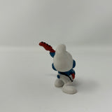 Smurf Figurine Smurfs RockStar Guitar Player 1977 Vintage Schleigh Peyo HongKong