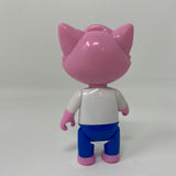 Ryan’s World Alpha Lexa 3" Figure Pink Kitty Cat Toy Just Play White Jacket