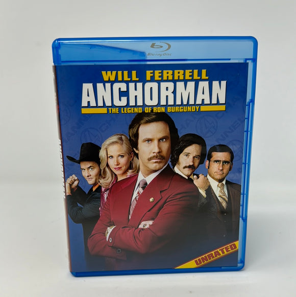 Blu-Ray Disc Will Ferrell Anchorman The Legend Of Ron Burgundy