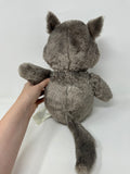 Build A Bear Wolf Pup Wiley the Wolf Grey 16" Great Wolf Lodge Plush Toy Stuffed