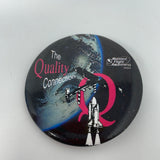 NASA The Quality Connection Manned Flight Awareness Pin Back Button