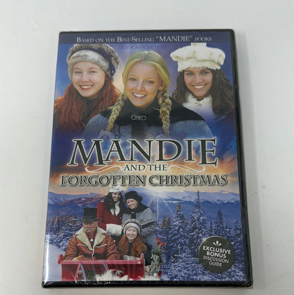 DVD Mandie And The Forgotten Christmas Sealed