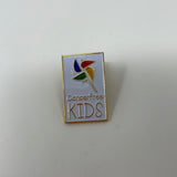 Cancer Free Kids Enamel Pin
