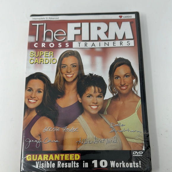 DVD The Firm Cross Trainers Super Cardio Brand New