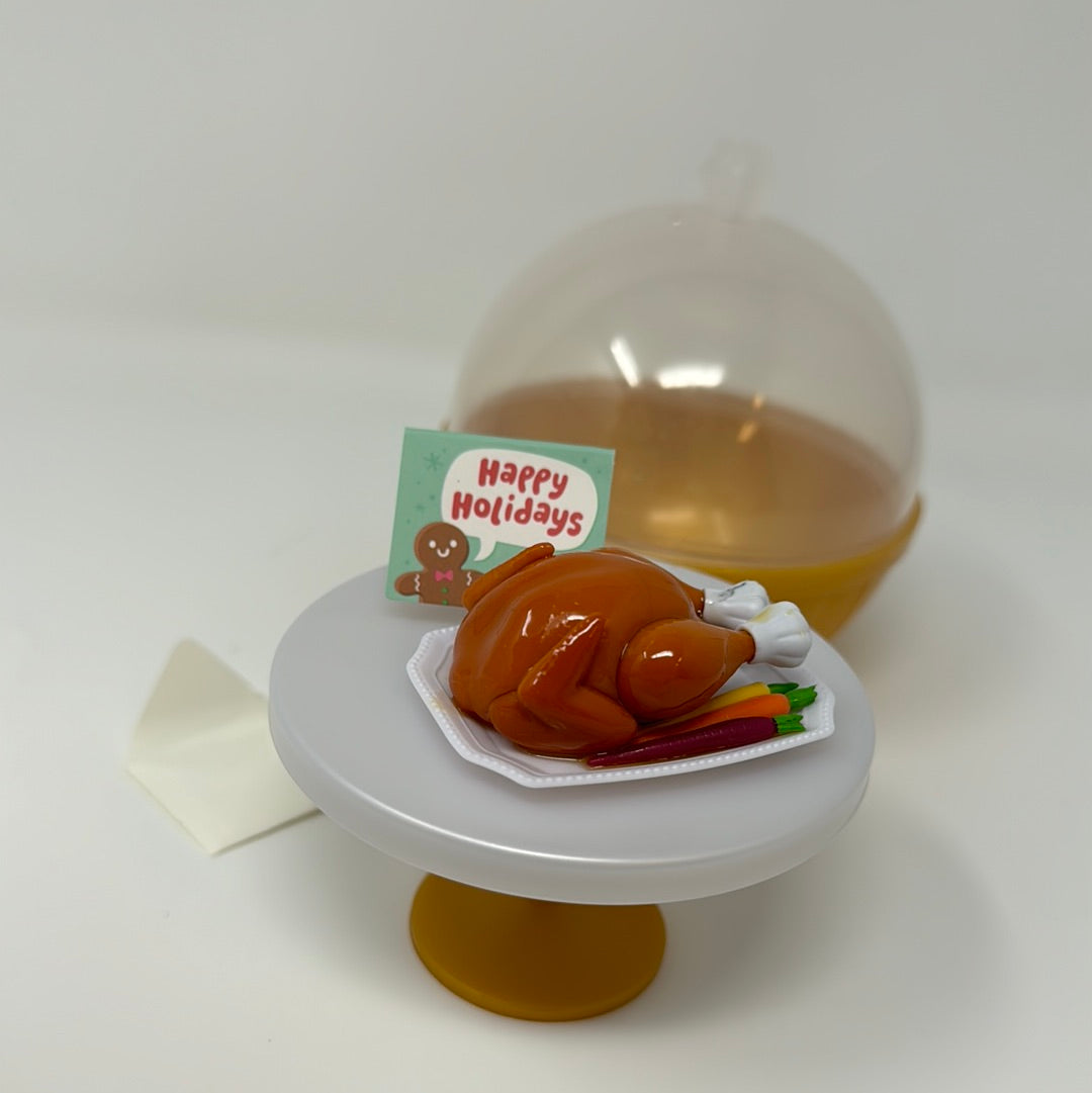 MGA's Miniverse Make It Mini Food Christmas 2023 Series 1 Turkey Dinner  Holiday