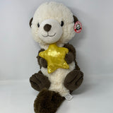 Peek A Boo Toys Otter Plush Stuffed Animal Gold Star