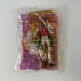 McDONALDS HAPPY MEAL TOY; 1999 SOCCER BARBIE FIGURINE WITH BASE, NO. 1, NIP