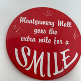 Vintage Montgomery Mall Goes The Extra Mile For A Smile Pin