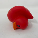 Red Rubber Duck Heart Eye Emoji