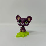Lps Littlest Pet Shop #2 Koala McDonald's Happy Meal Toy 2010 Purple Koala