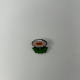 Nintendo Super Mario Bros Fire Flower Epoxy Pin Back