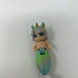 Baby Secrets Merbabies Sparkly Unicorn figurine toy mermaid wind up tail 11cm