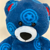 Build A Bear Marvel Captain America Plush Bear 17” Blue Avengers Stuffed Animal