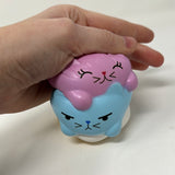 Squishy Cat Ice Cream Fidget Toy